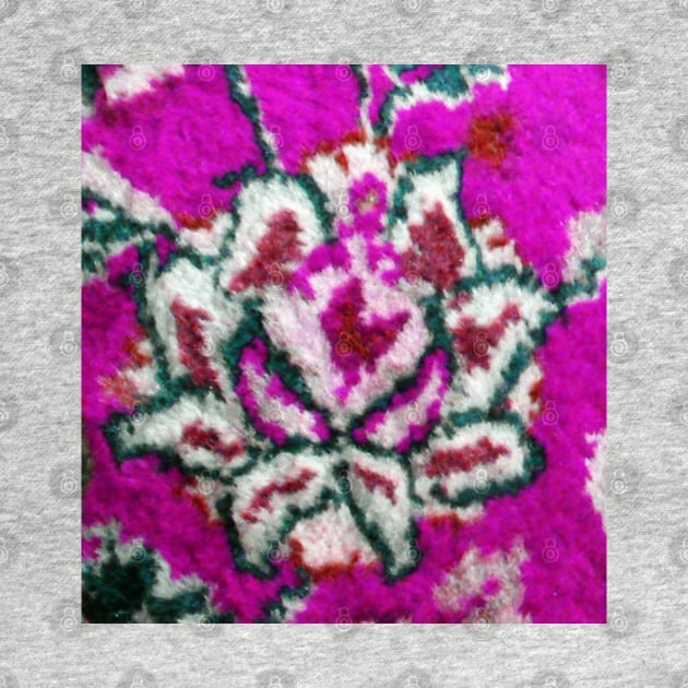 pink flower, flower design, floral designs, minimal art, abstract art, floral pattern, antique rug photo , For custom orders please DM me. by Hadigheh-art
